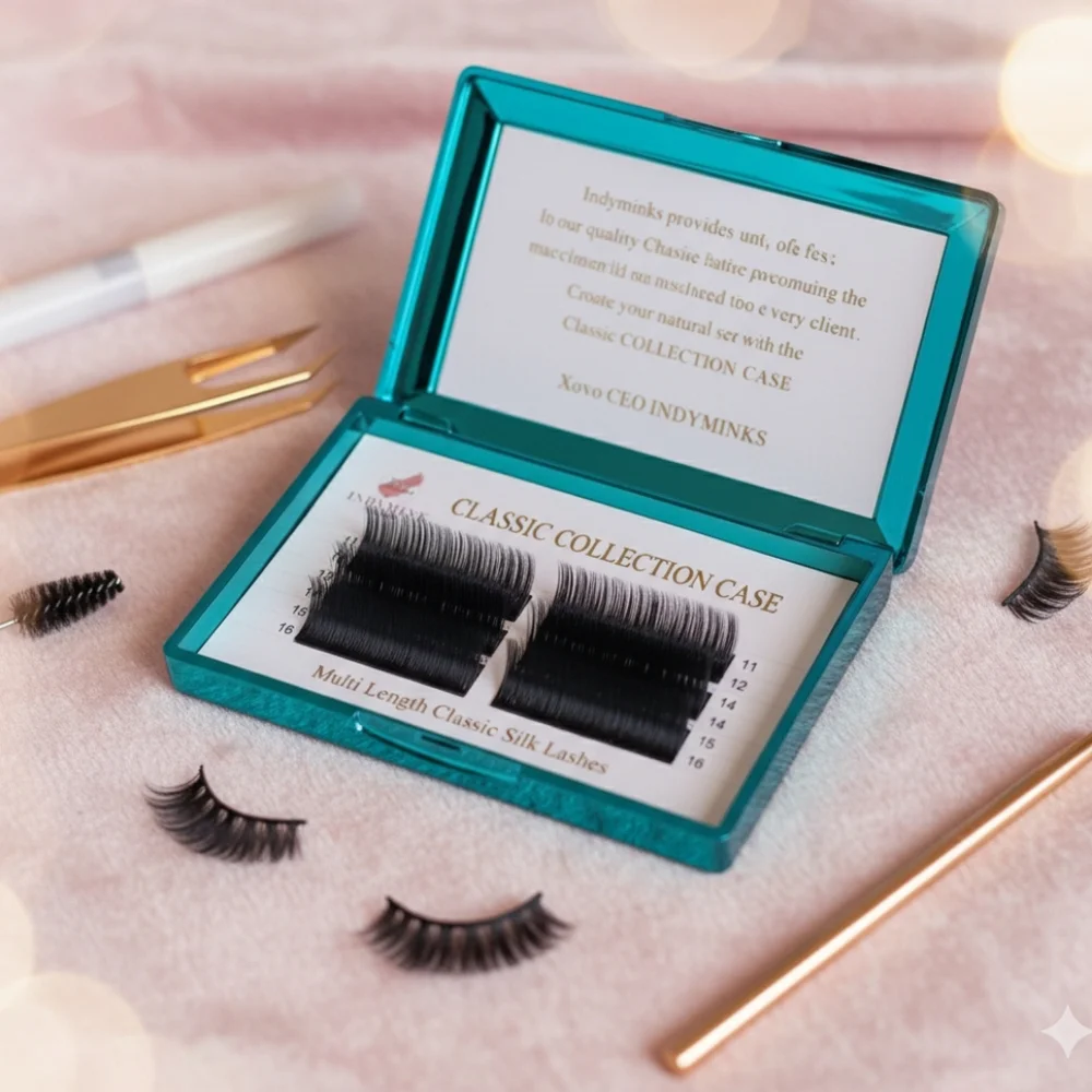 Cashmere Faux Mink Mega Volume Lashes B 0.18mm Mix Multi Length Silk Lashes